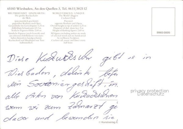 Uhren Grösste Kuckucksuhr Wiesbaden – Bild 2
