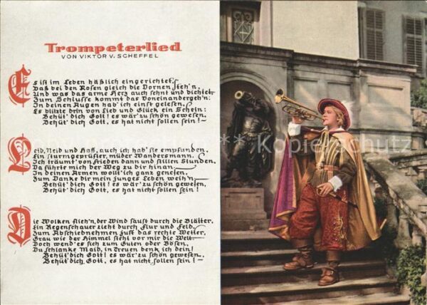Trompeter Scheffel Trompeterlied Bad Säckingen