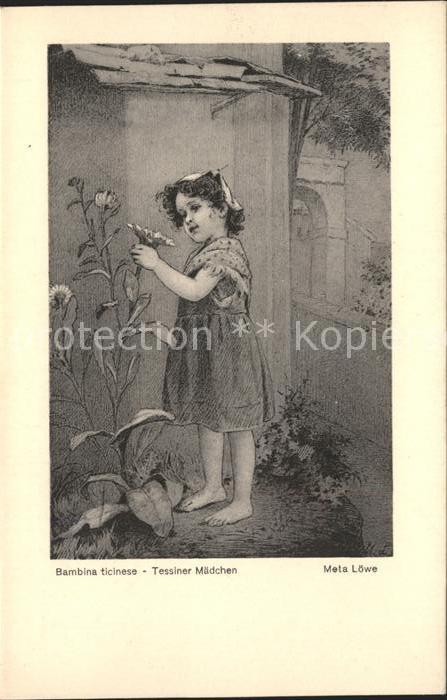 Loewe Meta Tessiner Mädchen Bambina ticinese Nr. 1