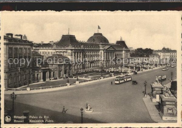 Strassenbahn Bruxelles Palais du Roi