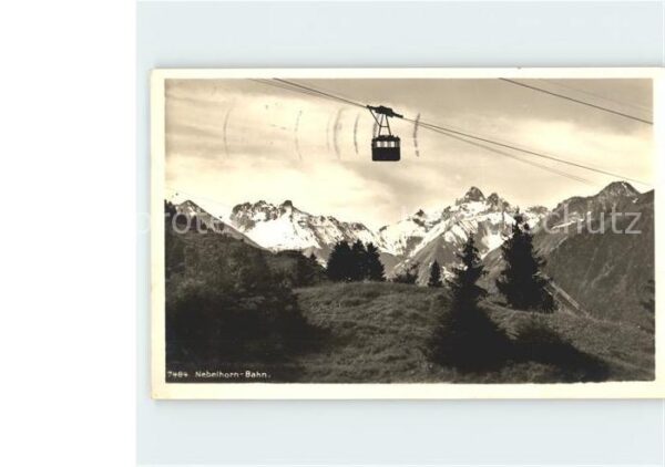 Seilbahn Nebelhorn