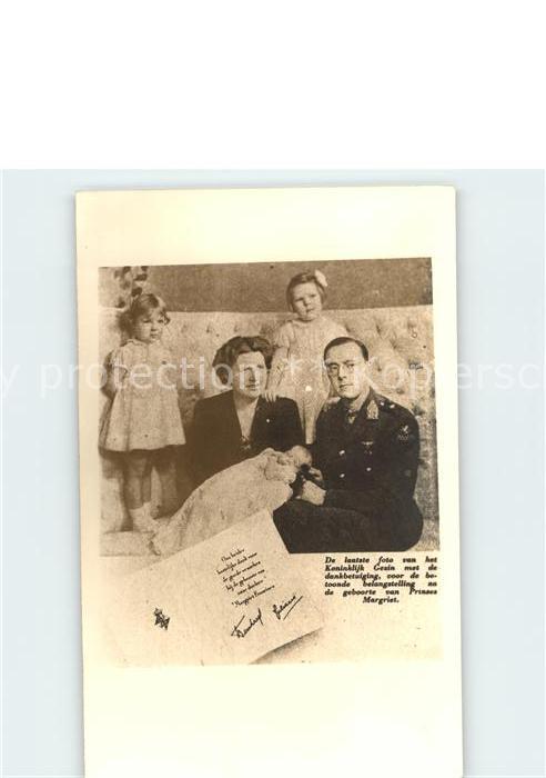 Adel Niederlande Prinzessin Juliana Prinz Bernhard Beatr