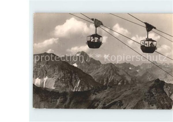 Seilbahn Riezlern-Kanzelwand Kleinwalsertal Widd