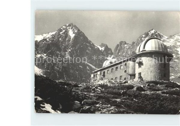 Observatorium Sternwarte Urania Vysoke Tatry Astronomicky SAV Skalnatej