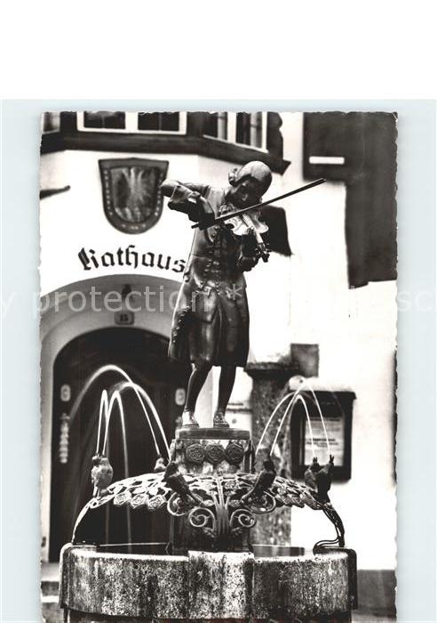 Mozart Wolfgang Amadeus Mozartbrunnen St. Gilgen