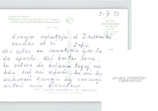 Klavier Duszniki Zdroj Fr. Chopina – Bild 2