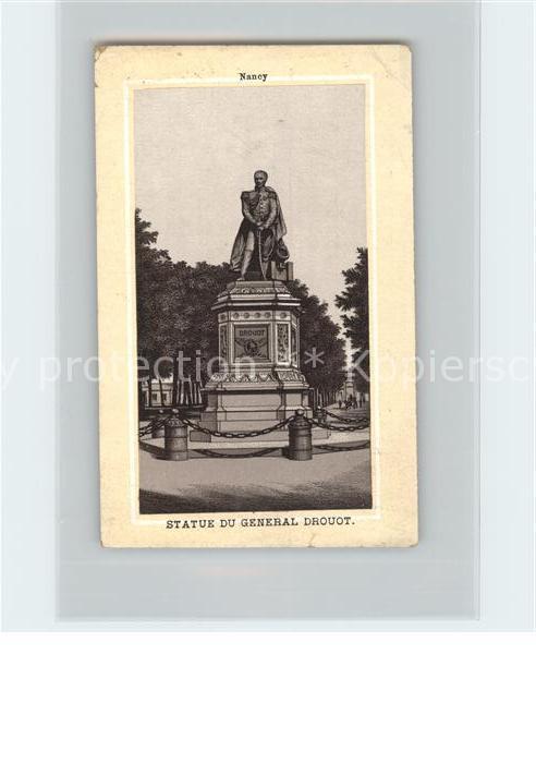 Denkmal Statue General Drouot Nancy Table d_Hot