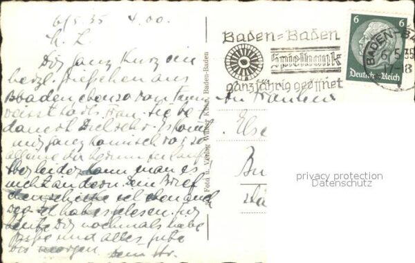 Baden-Baden Blick vom Friesenberg – Bild 2