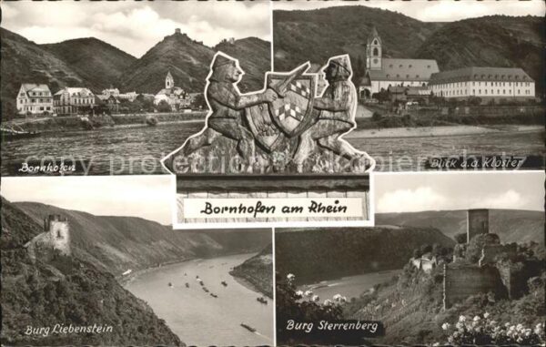 Kamp-Bornhofen Kloster Burg Liebenstein und Burg Sterr