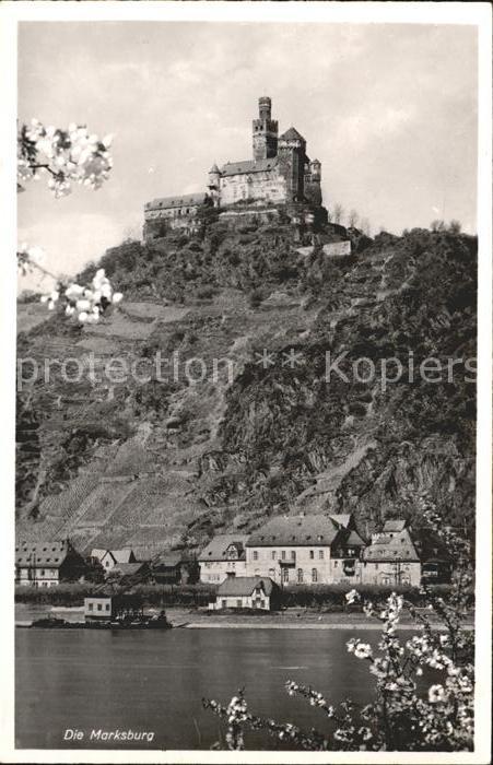 Braubach Rhein Die Marksburg