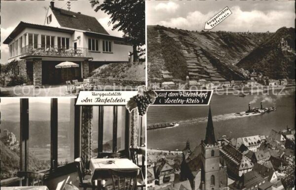Loreley Lorelei Berggaststätte Am Teufelstein auf dem V