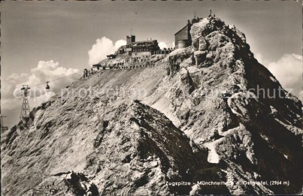 Zugspitze Münchnerhaus am Ostgipfel