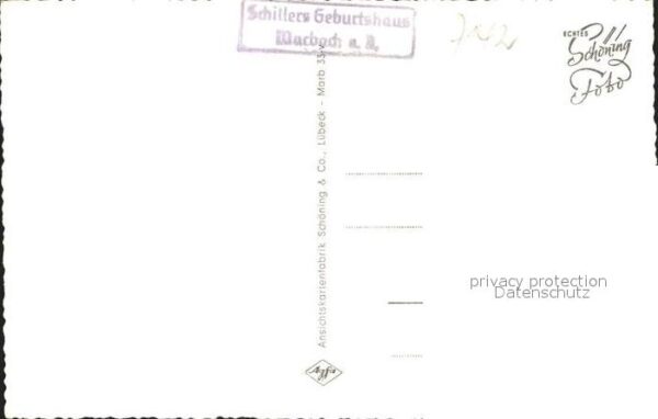 Marbach Neckar Schillers Geburtshaus – Bild 2