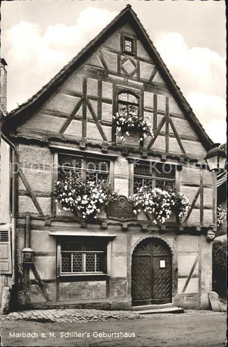 Marbach Neckar Schillers Geburtshaus
