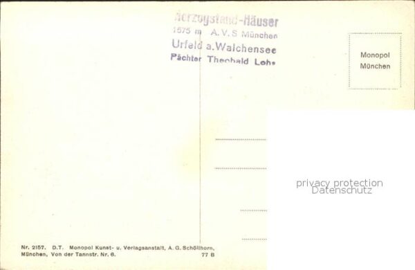 Herzogstand mit Unterkunftshäusern Bayr Hochland – Bild 2