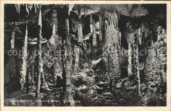 Ruebeland Harz Baumannshöhle Säulenhalle