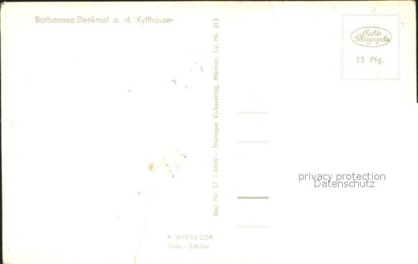 Kyffhaeuser Barbarossa Denkmal – Bild 2