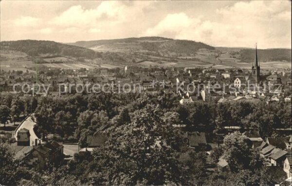 Kahla Thueringen Panorama