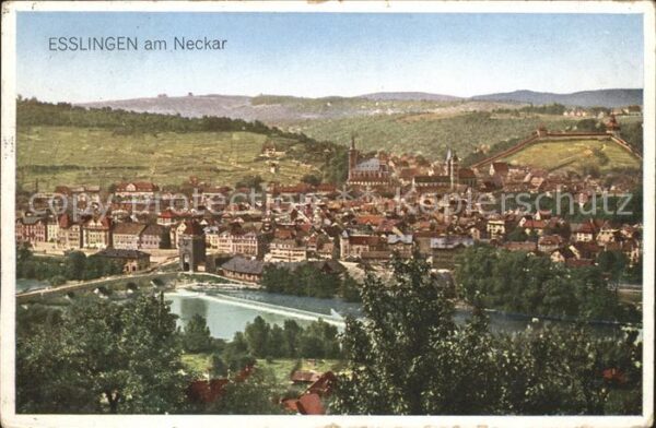 Esslingen Neckar Panorama