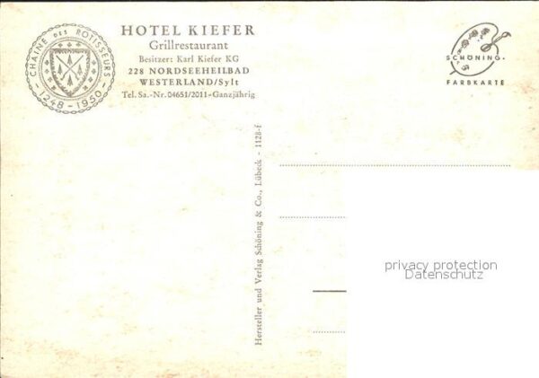 Westerland Sylt Hotel Kiefer – Bild 2