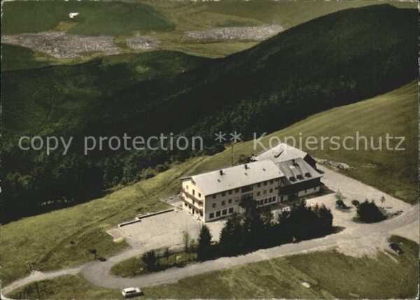 Waldkirch Breisgau Berghotel Kandel Fliegeraufnahme