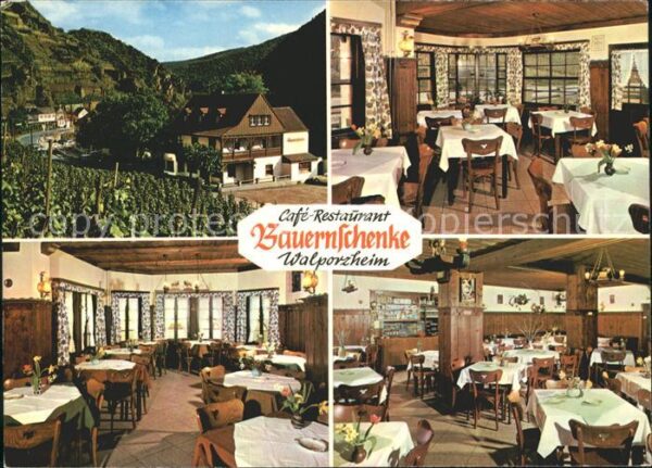 Walporzheim Cafe Restaurant Bauernschenke Gasträume