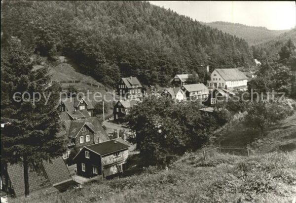 Giessuebel Schleusegrund Ortsblick