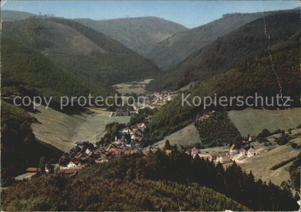 Sieber Blick vom Lilienberg ins Siebertal
