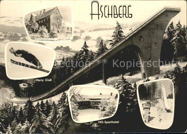 Klingenthal Vogtland Gr Aschberg Schanze Harry Glass HO Spor