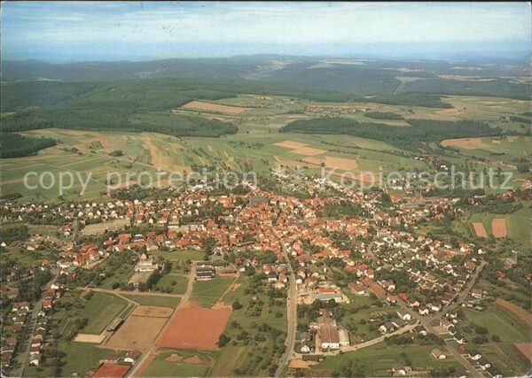 Beerfelden Odenwald Fliegeraufnahme