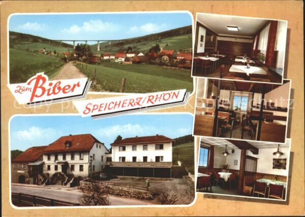 Speicherz Ortsblick mit Talbrücke Gasthaus Zum Bi