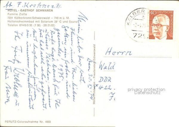 Kaelberbronn Hotel Gasthof Schwanen – Bild 2