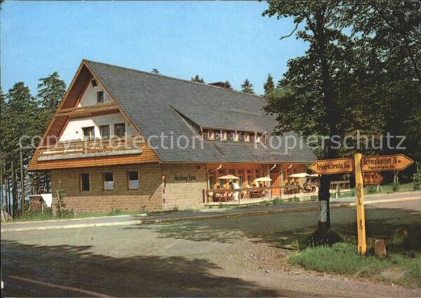 Friedrichroda Heuberghaus am Rennsteig
