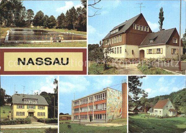 Nassau Brand-Erbisdorf Freibad Polytech Oberschule Rat der Gem