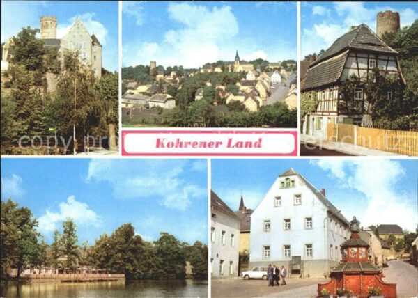 Kohren-Sahlis Burg Grundstein Lenkertsberg Ruine Kohr