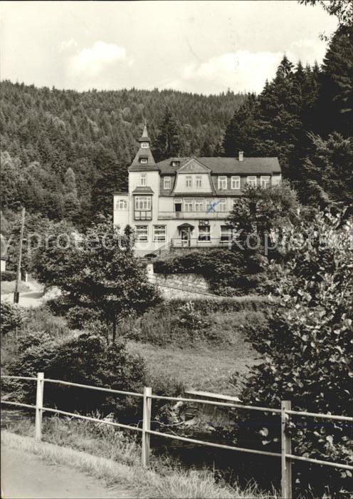 Meuselbach-Schwarzmuehle HO Gaststätte Waldfrieden Schwarzmühle