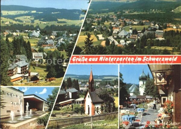 Hinterzarten Panorama Kurhaus Kesslerhof Kapelle Kat