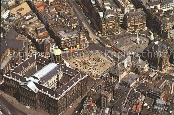 Amsterdam Niederlande Het Koninklik Paleis op de Dam Fliegera