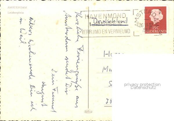 Amsterdam Niederlande Leidseplain – Bild 2