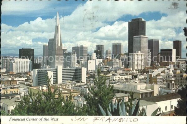 San Francisco California Financial Center of the West