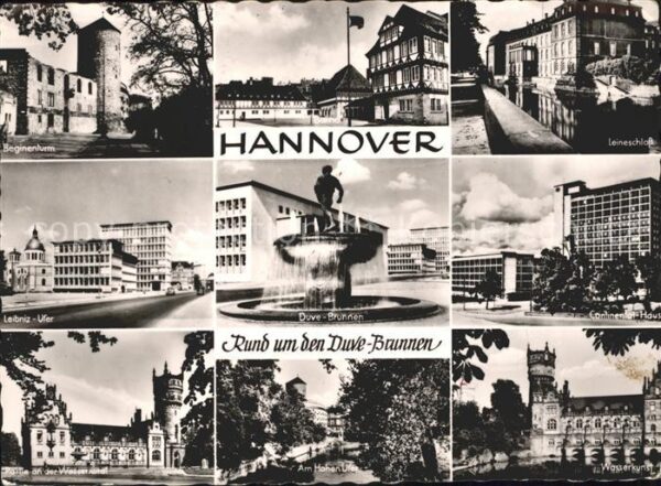Hannover Beginerturm Leineschloss Leibniz Ufer C