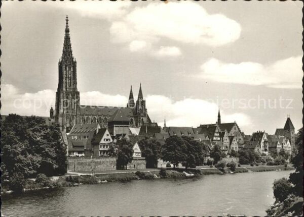 Ulm Donau Altstadt mit Münster