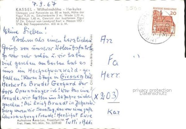 Kassel Wilhelmshöhe Herkules Fliegeraufnahme – Bild 2
