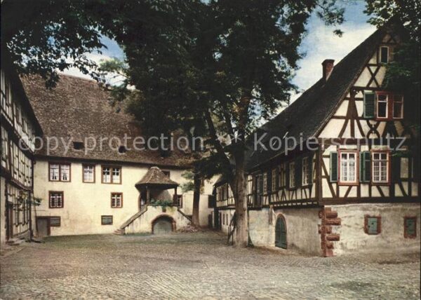 Michelstadt Kellereihof aus der Zeit Karls des Gros