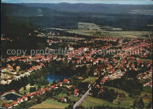Bad Sachsa Harz Fliegeraufnahme