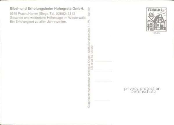 Pracht Hamm Bibel und Erholungsheim Hohegrete Garte – Bild 2