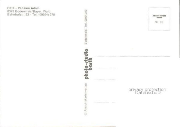 Bodenmais Cafe Pension Adam Panorama – Bild 2