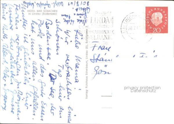 Lindau Bodensee Hotel Bad Schachen Fährschiff – Bild 2