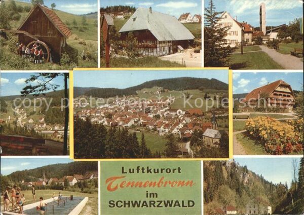 Tennenbronn Mühle Bauernhaus Ortsansichten Schwimmb