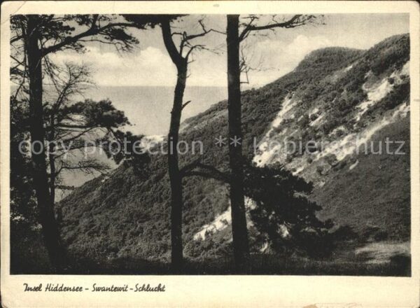 Insel Hiddensee Swantewit Schlucht